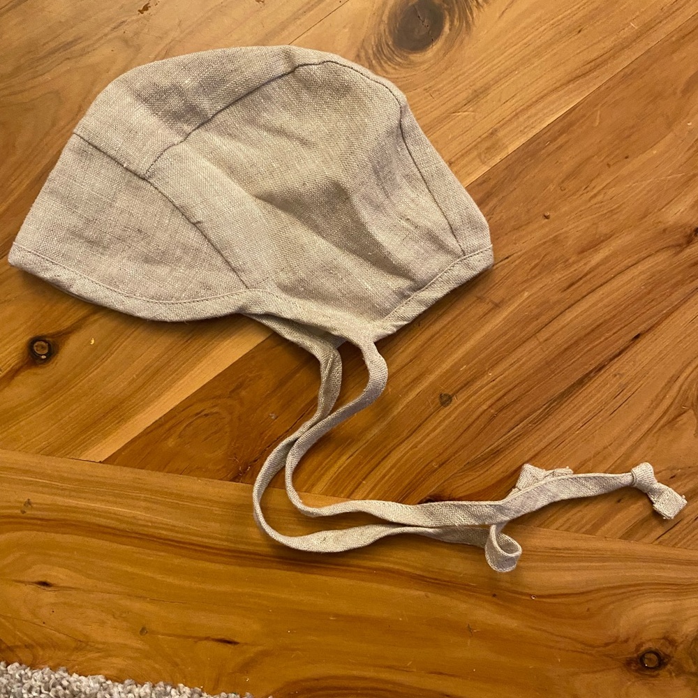 Gray Kids Bonnet